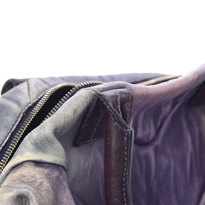Saint Laurent Lambskin Ombre Easy Sac Degrade Purple 9 of 18