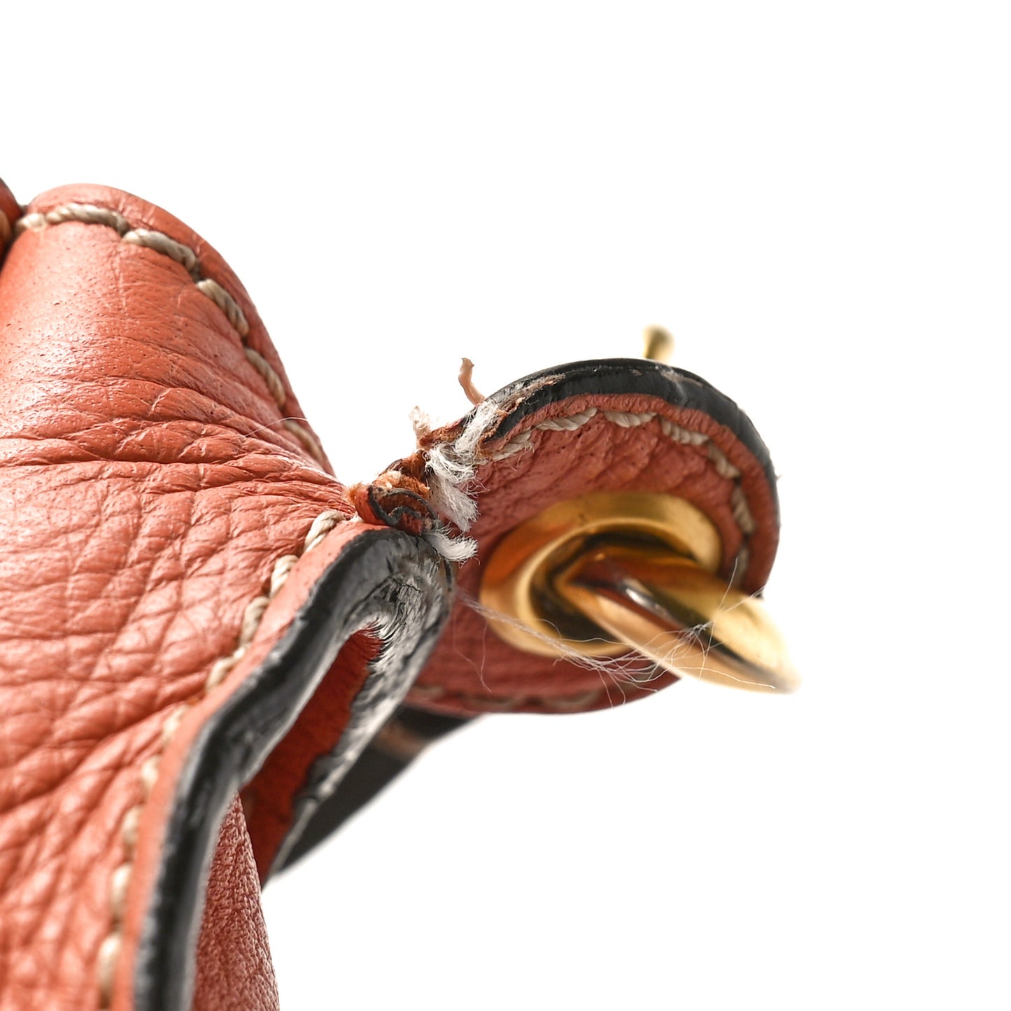 Calfskin Medium Marcie Satchel Coral