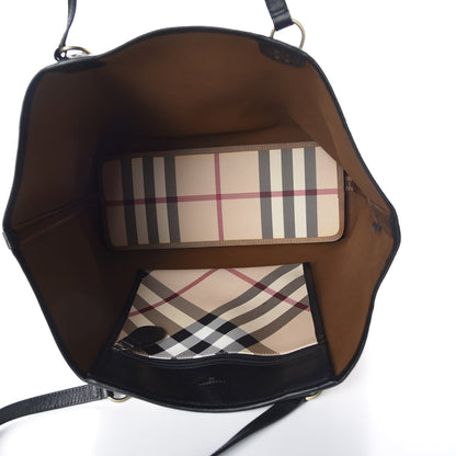 Burberry Nova Check Canterbury Tote Black 7 of 11