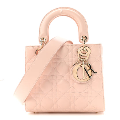Christian Dior Lambskin Cannage Small My ABCDior Lady Dior Light Pink 1 of 9