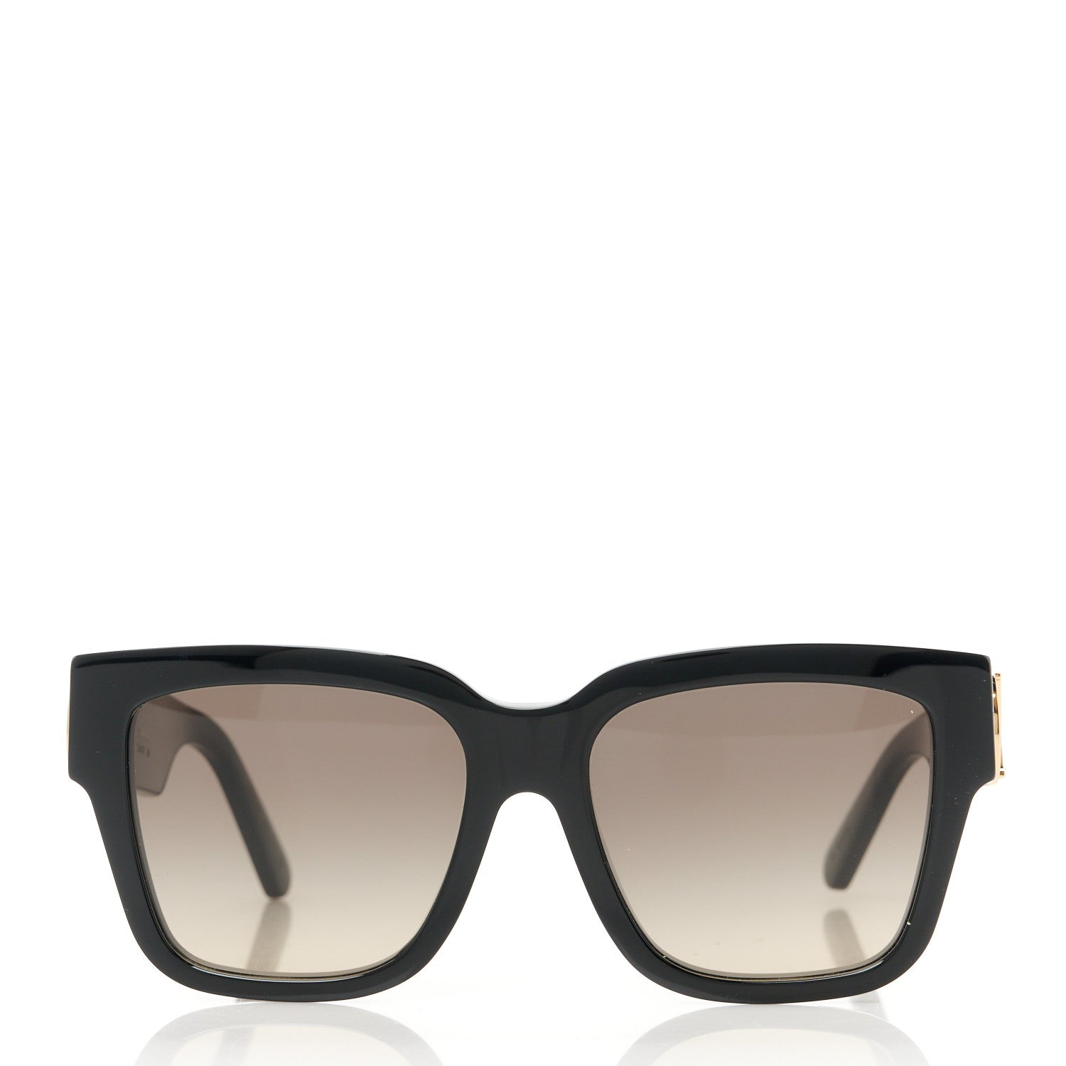 Louis Vuitton Acetate LV Link PM Square Sunglasses Z1566W Black 2 of 10