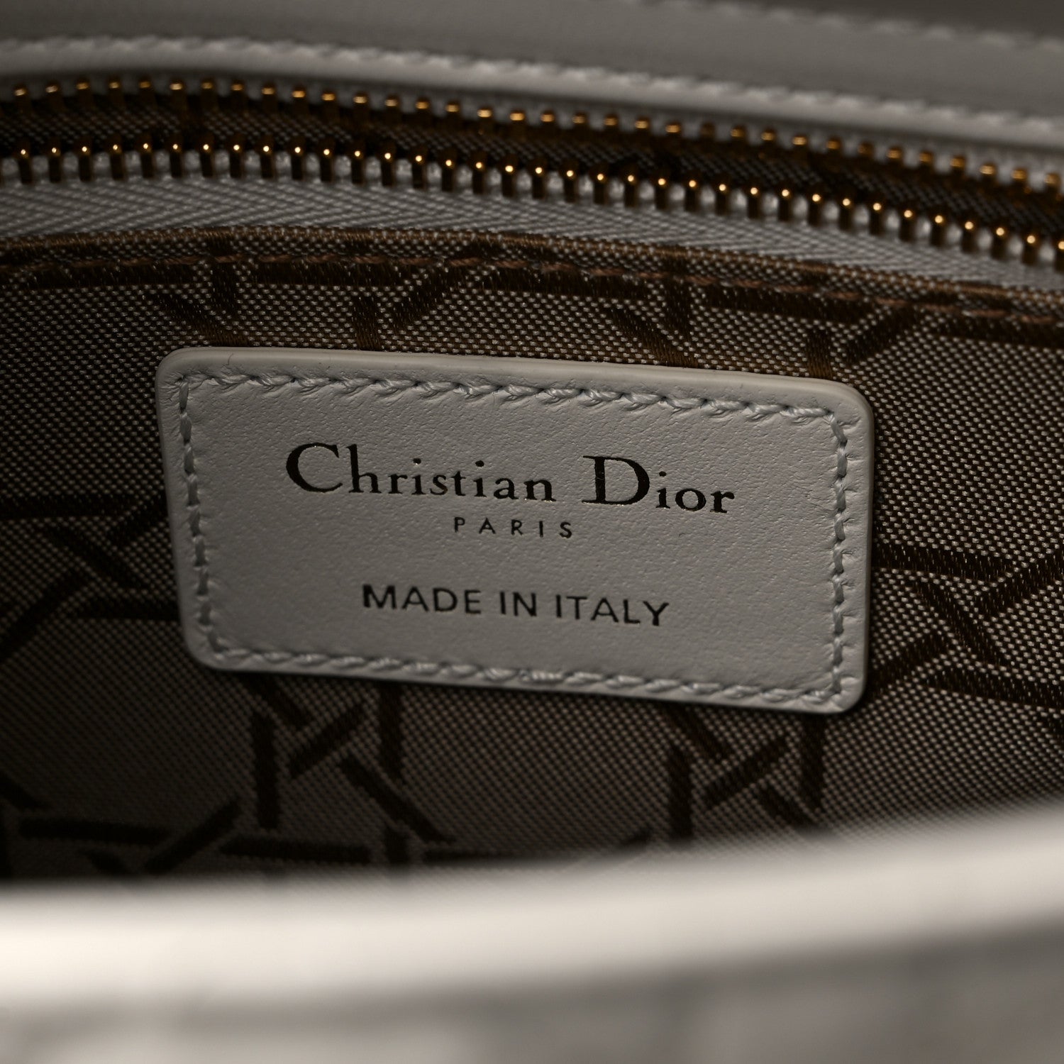 Christian Dior Lambskin Cannage Small My ABCDior Lady Dior White 6 of 9