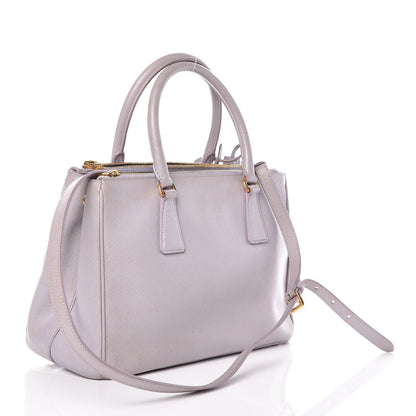 Prada Saffiano Small Galleria Double Zip Tote Glicine 4 of 26