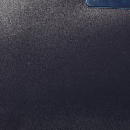 Chanel Lambskin Chevron Medium Boy Flap Dark Navy Blue 9 of 10