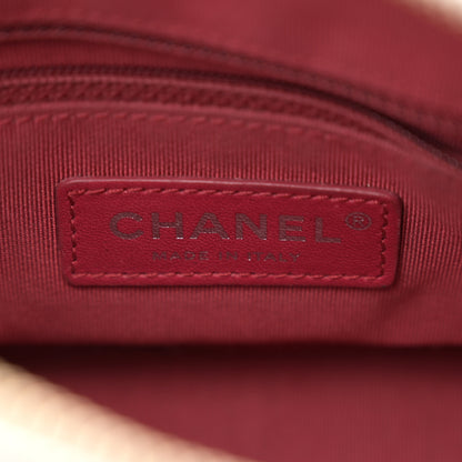 Chanel Metallic Aged Calfskin Quilted Small Gabrielle Hobo Silver 6 of 13
