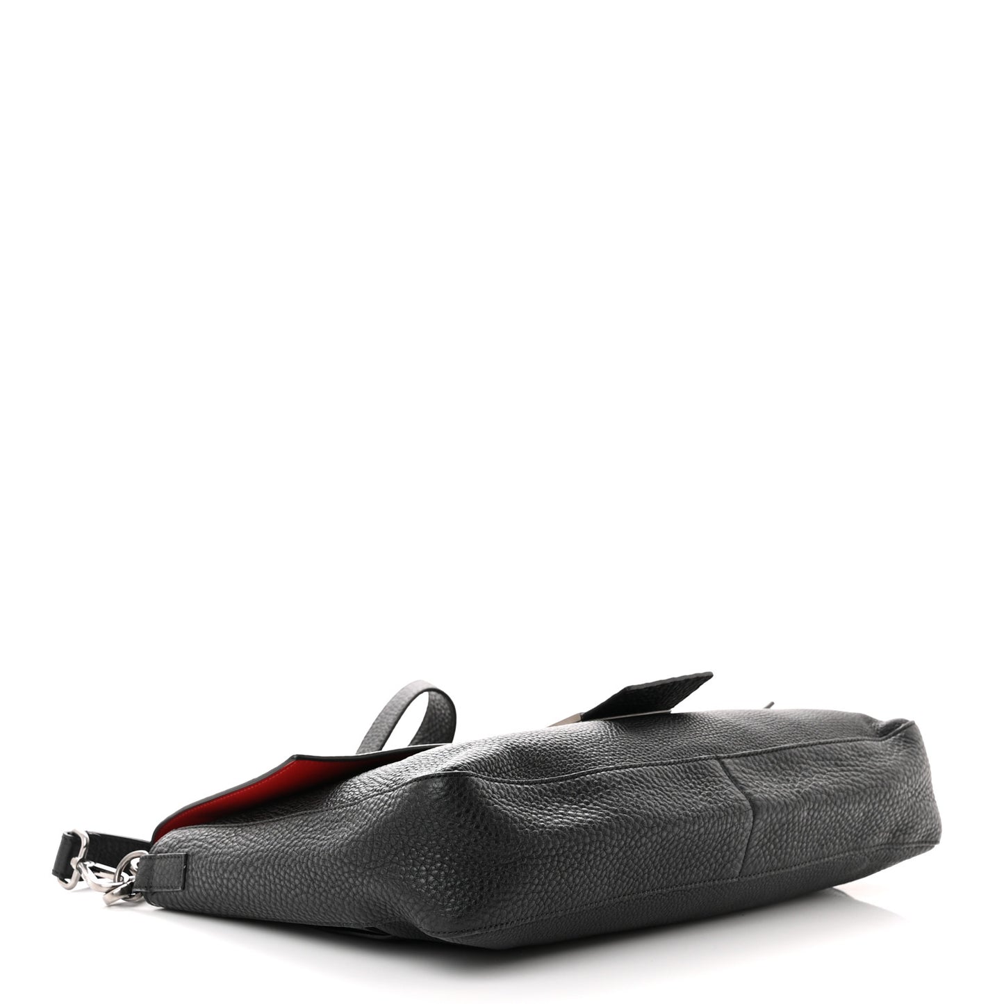Cuoio Romano Selleria XL Belt Baguette Bag Black