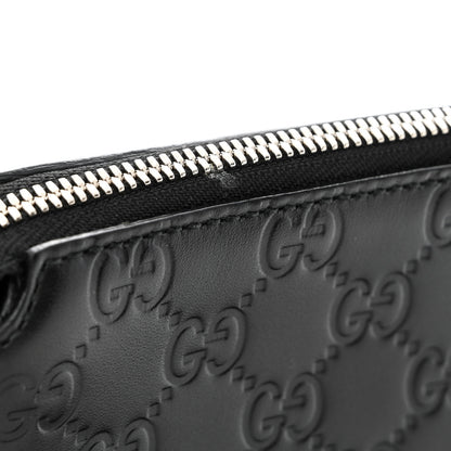 Gucci Guccissima Signature Small Messenger Bag Black 13 of 13