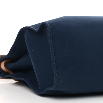 Hermes Toile Vache Hunter Herbag Zip 39 MM Bleu De Malte 9 of 20