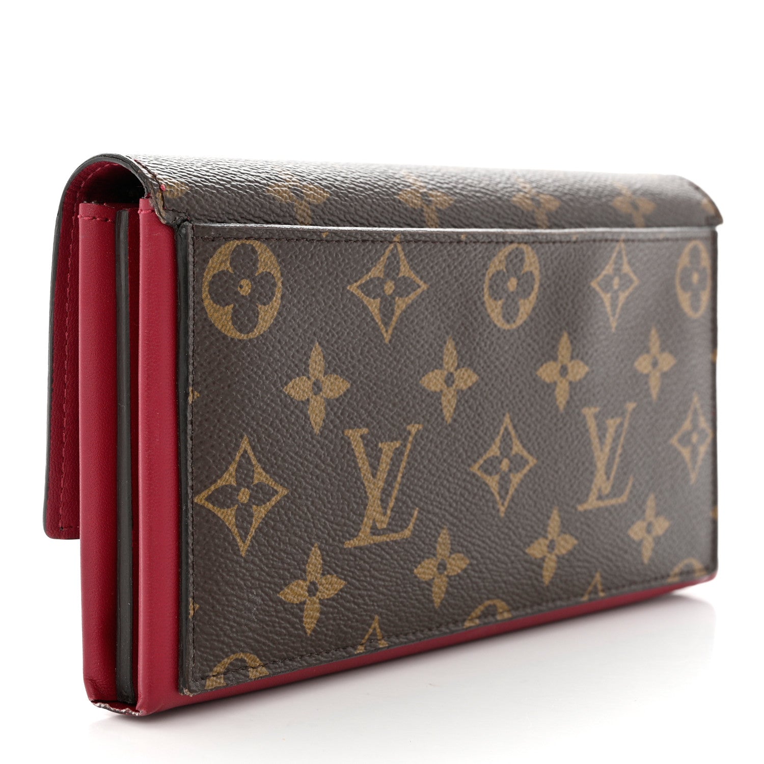 Louis Vuitton Monogram Flore Wallet Fuchsia 3 of 9