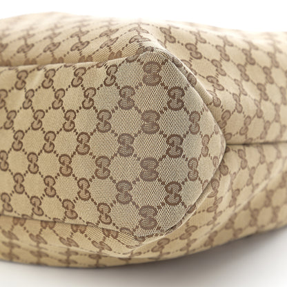 Gucci Monogram Large Horsebit Chain Hobo Dark Brown 9 of 9