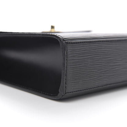 Louis Vuitton Epi Malesherbes Black 9 of 12