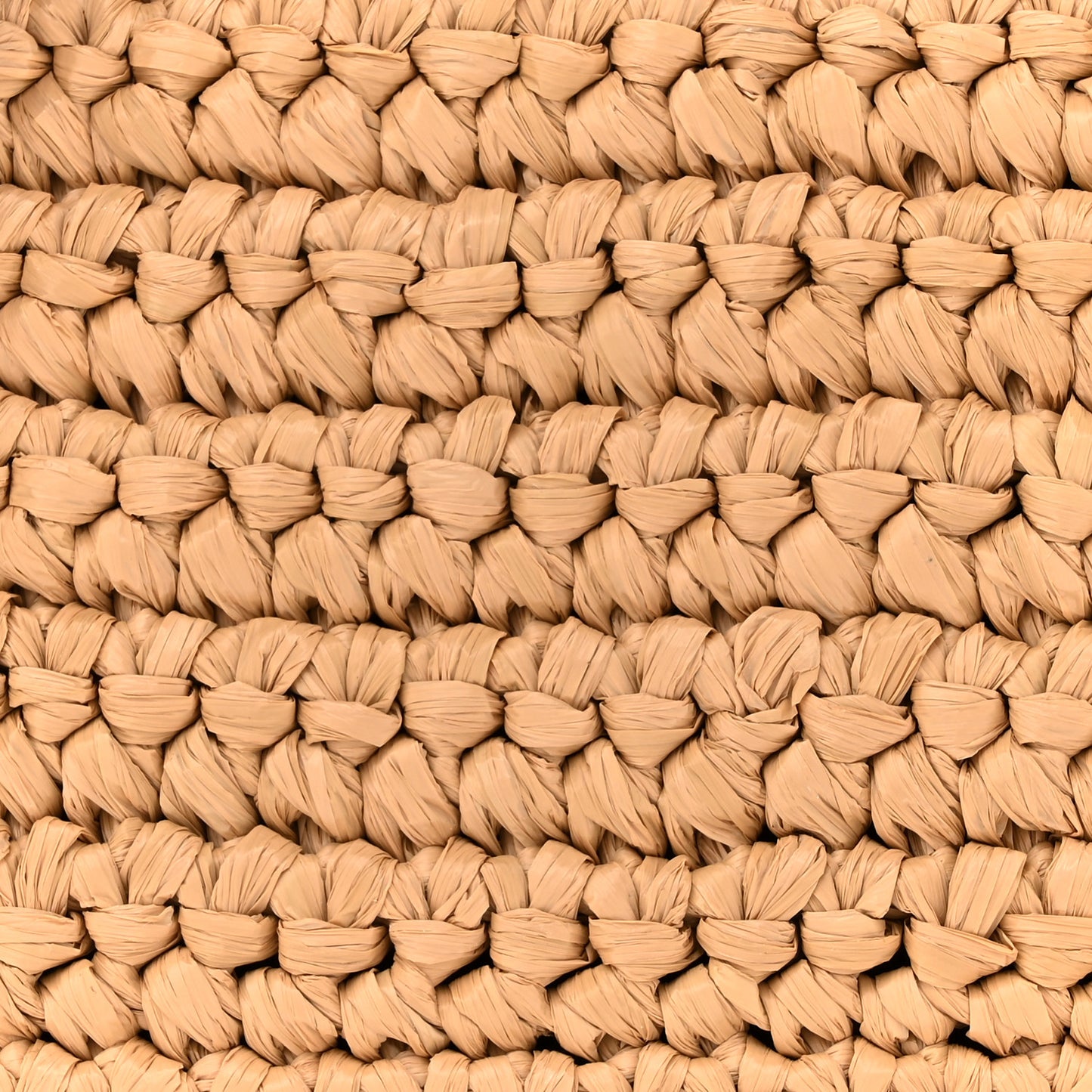 Raffia Monogram Tassel Kate 99 Dark Nude