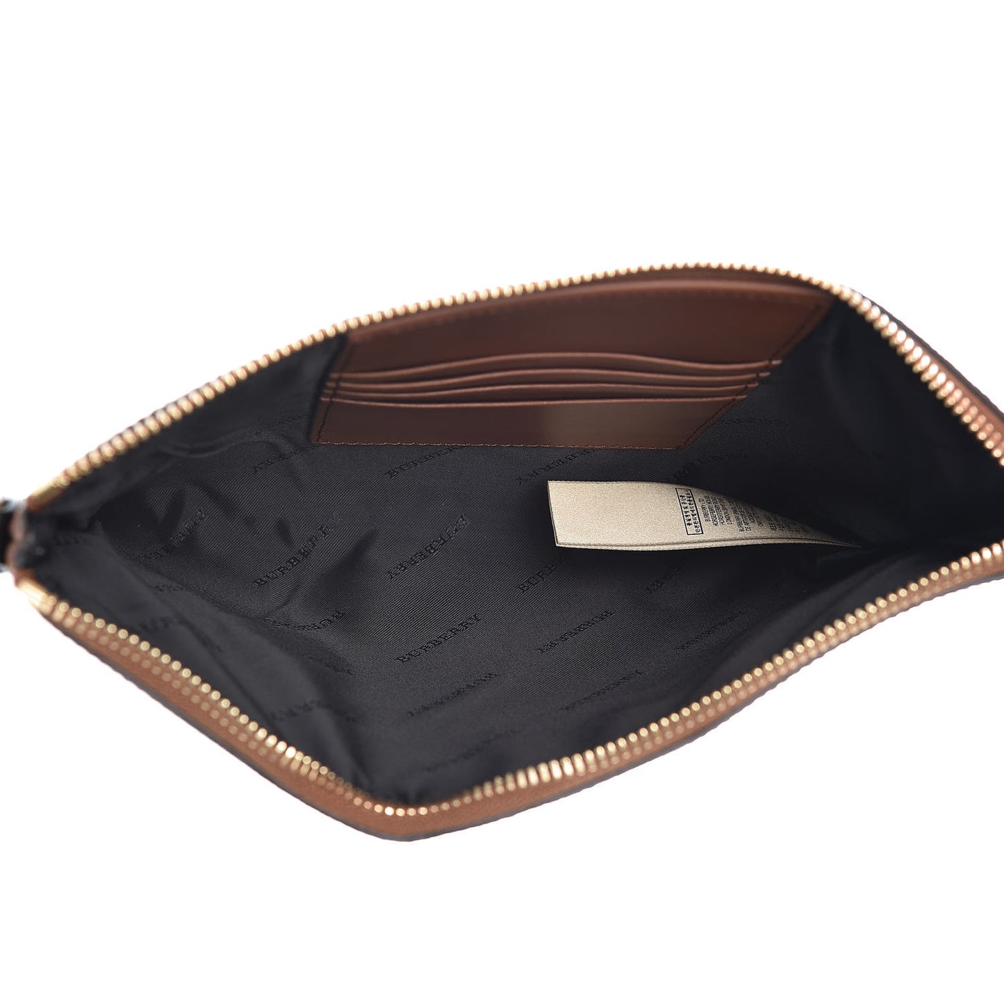 Haymarket Check Peyton Crossbody Clutch Bag Toffee