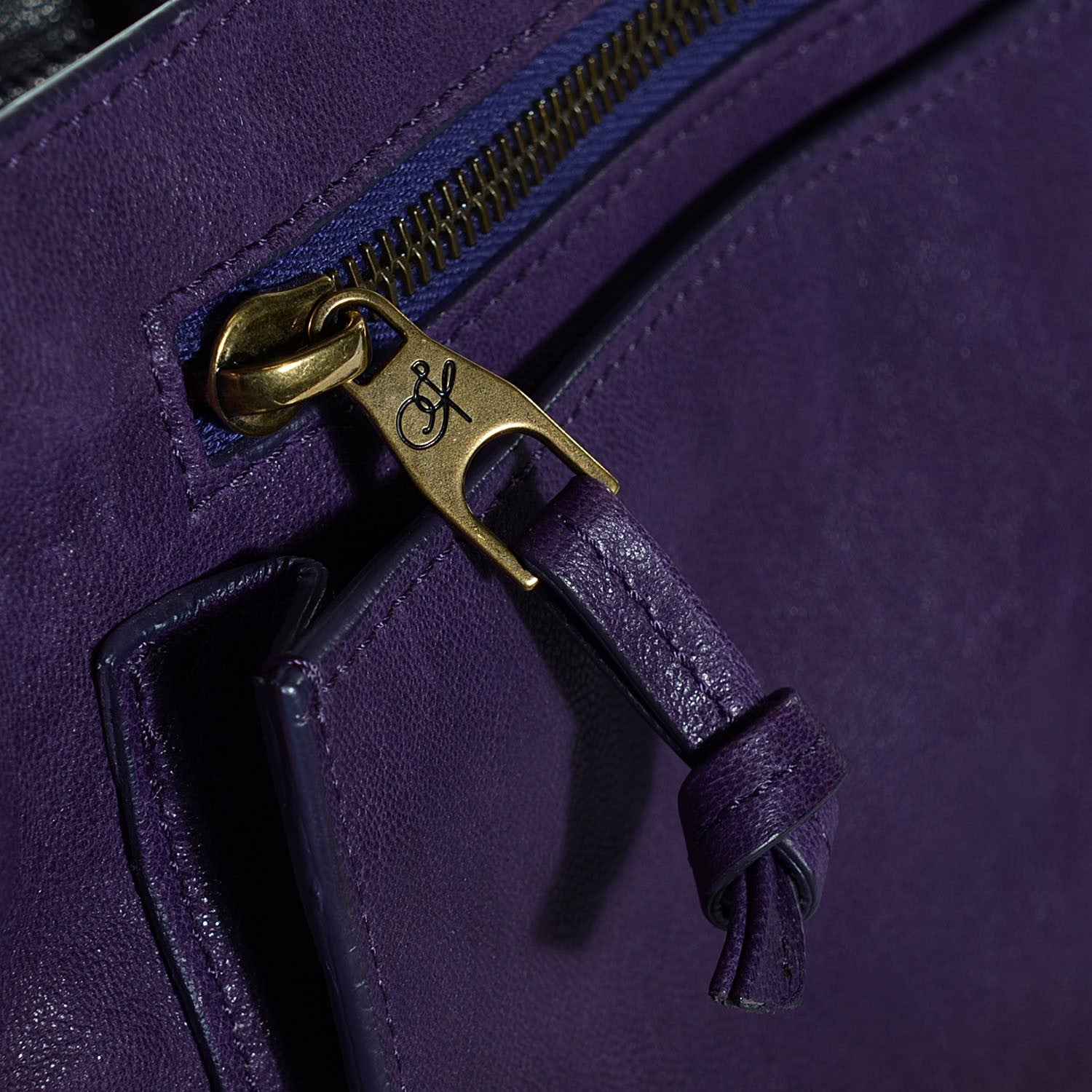 Proenza Schouler Lambskin Medium PS1 Satchel Plum 12 of 13
