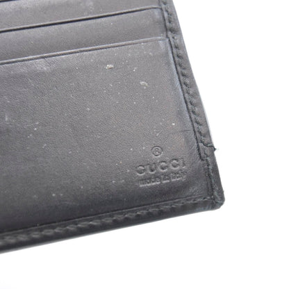 Gucci Mens Guccissima Web Bi-Fold Wallet Black 6 of 7