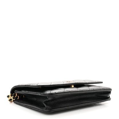 Chanel Caviar Quilted Wallet on Chain WOC Black 4 of 14