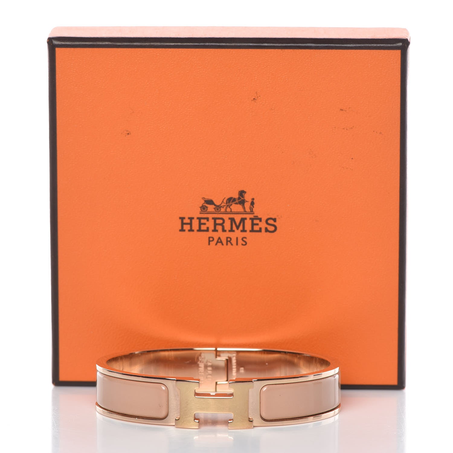 Hermes Enamel Narrow Clic Clac H Bracelet PM Makeup 5 of 5