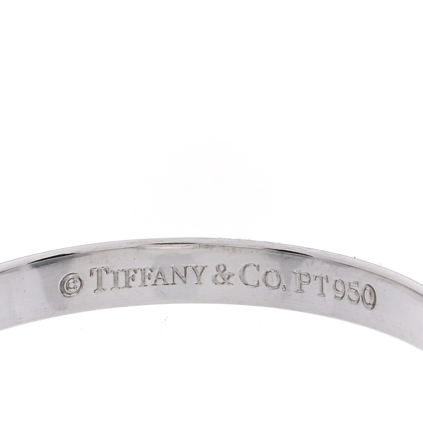 Platinum 2mm Knife Edge Wedding Band Ring 48 4.5