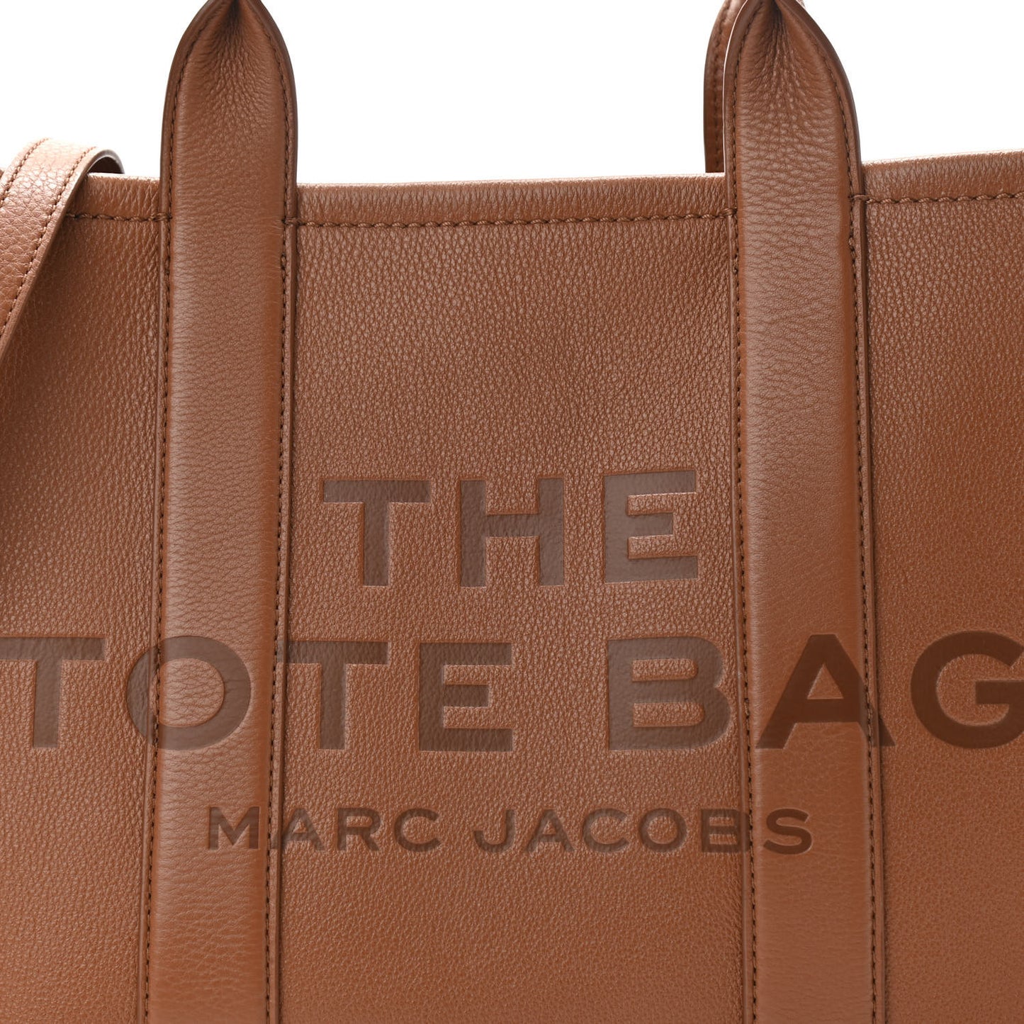 Grained Calfskin Medium The Tote Bag Argan Oil