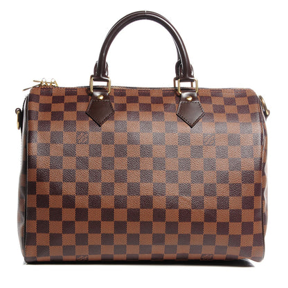 Louis Vuitton Damier Ebene Speedy Bandouliere 30 1 of 8