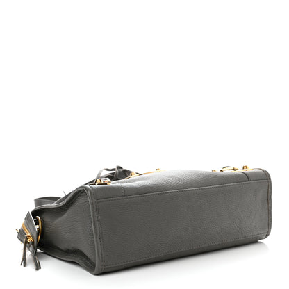 Balenciaga Chevre Gold Metallic Edge Hardware S City Gris Acier 4 of 11