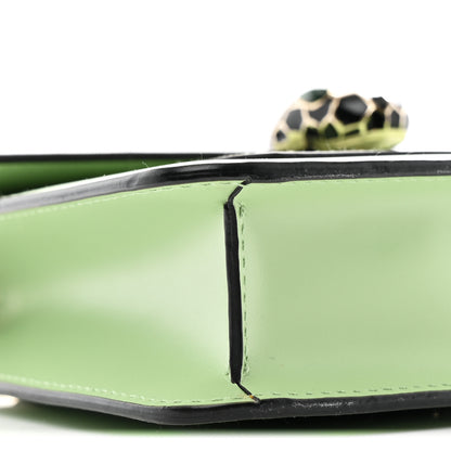 Bulgari Calfskin Small Serpenti Forever Snake Strap Crossbody Bag Light Green 10 of 11