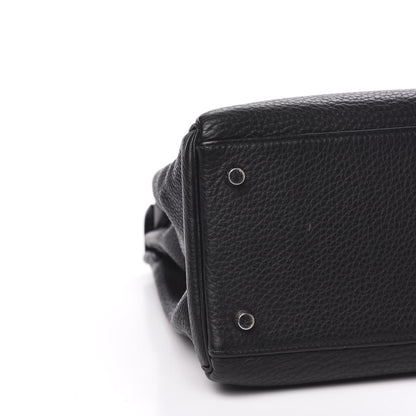 Hermes Taurillon Clemence Kelly Retourne 35 Black 8 of 10