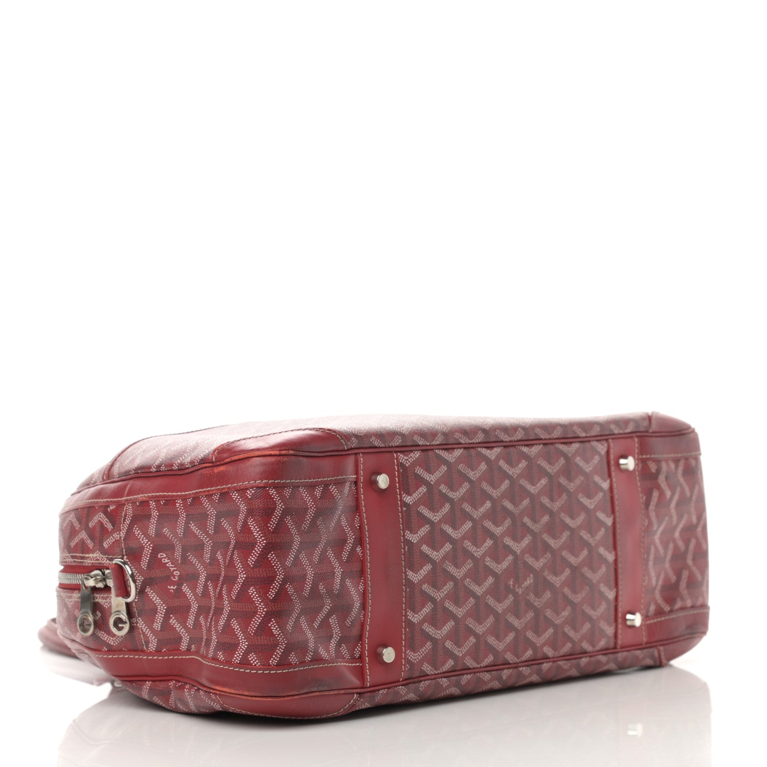 Goyard Goyardine Saint Jeanne GM Bowler Red 4 of 24