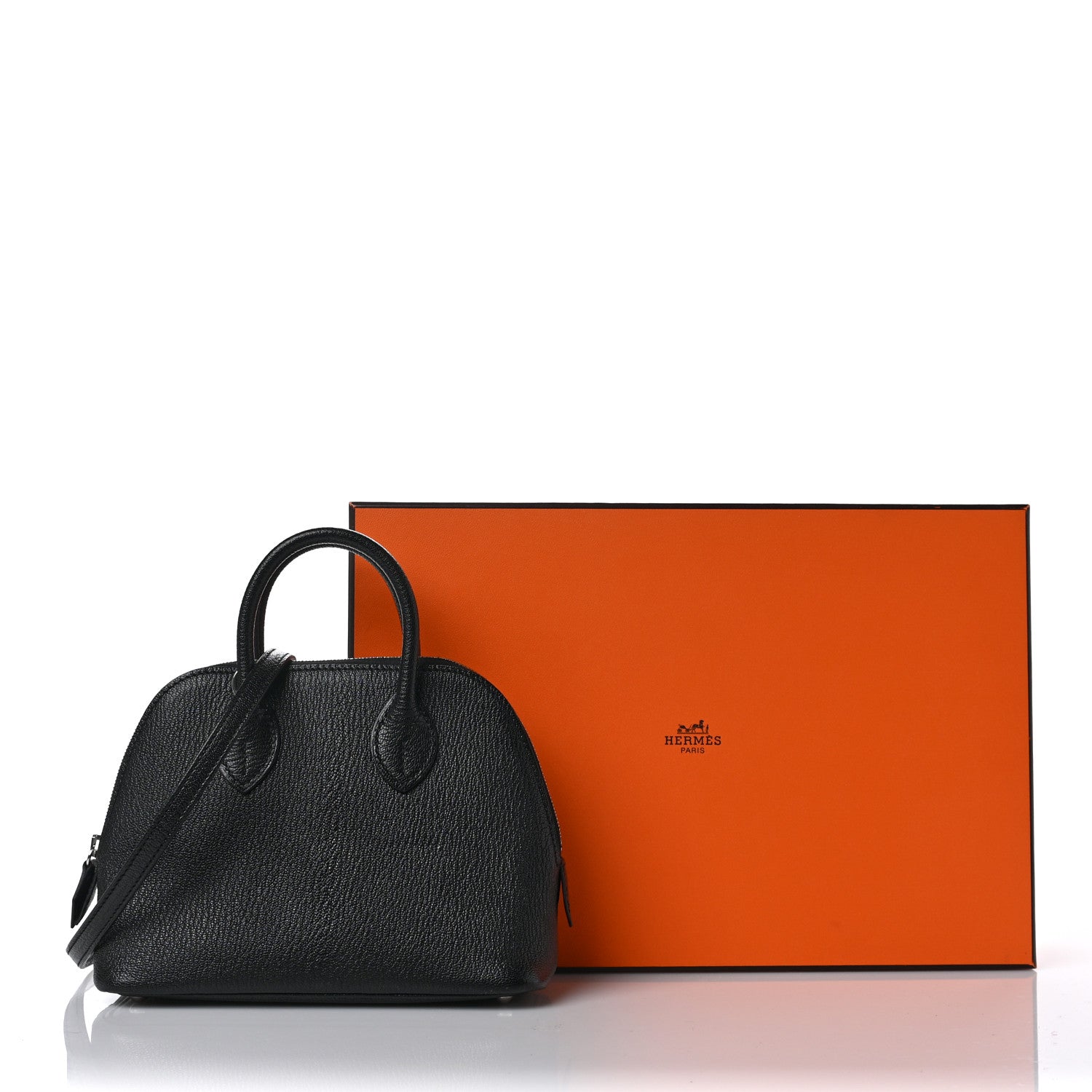 Hermes Chevre Mysore Mini 1923 Bolide Black 9 of 9