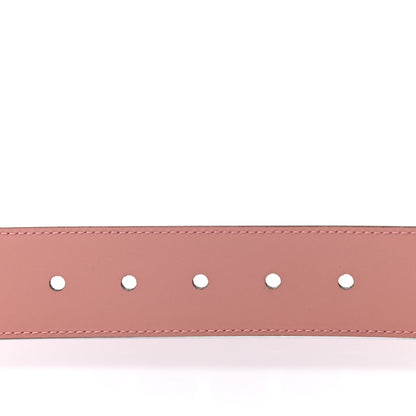 Gucci Soft Microguccissima Margaux Calfskin Belt 90 36 Soft Pink 3 of 5