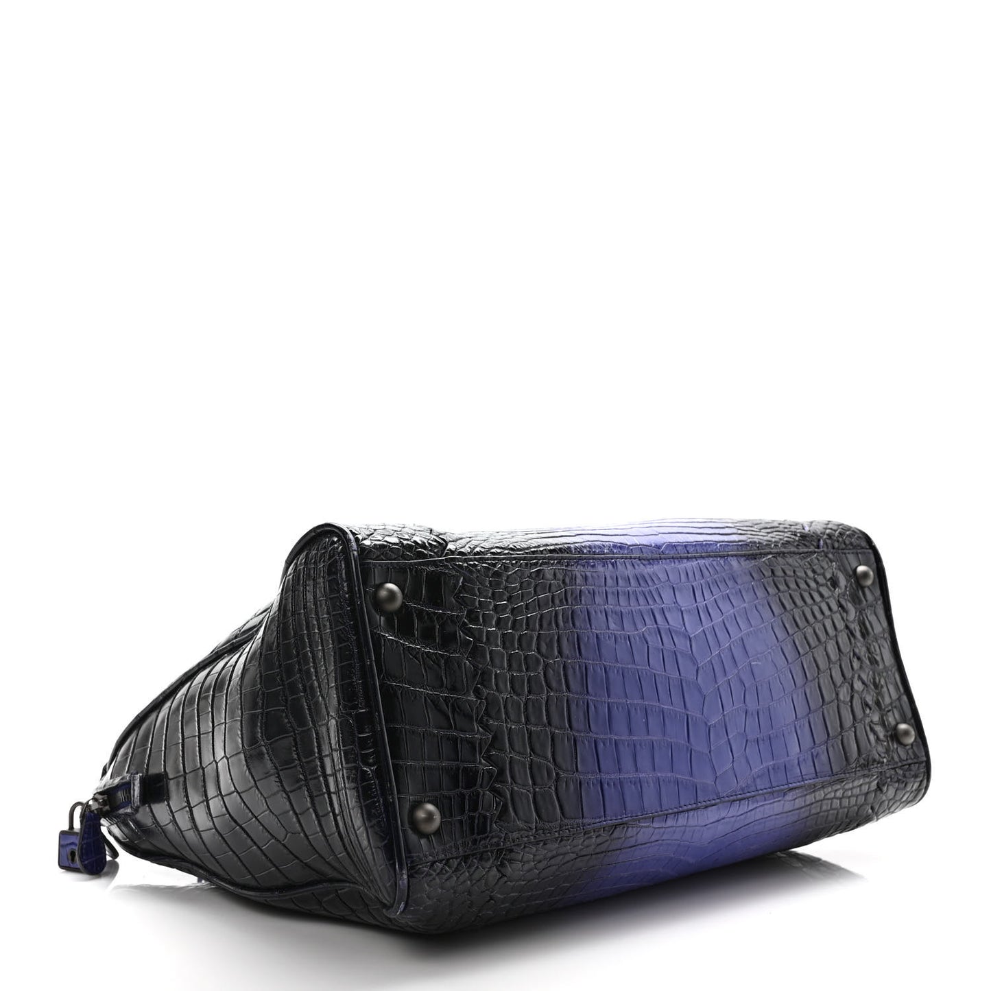 Crocodile Boston Purple Black