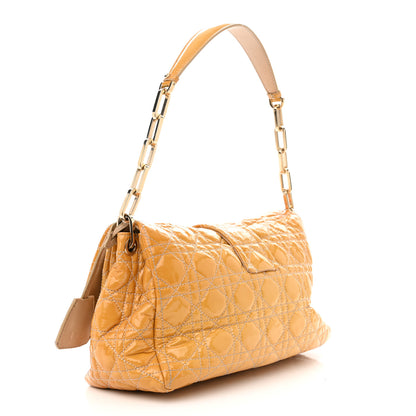 Christian Dior Patent Cannage Large Miss Dior Flap Beige 3 of 12