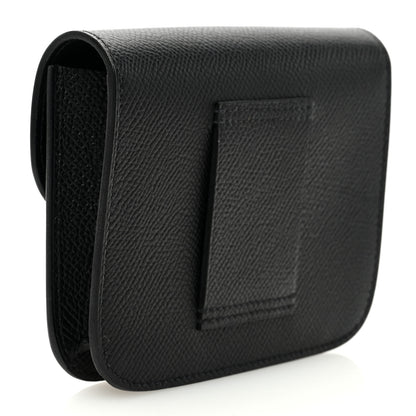 Hermes Epsom Constance Slim Wallet Black 4 of 9