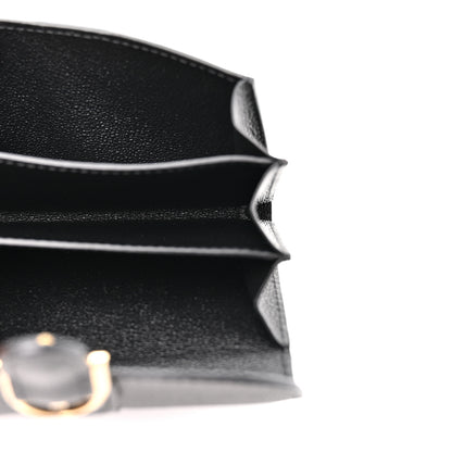 Delvaux Grained Calfskin Magic Brillant Card Holder Black 5 of 7