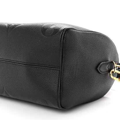 Louis Vuitton Empreinte Monogram Giant Speedy Bandouliere 25 Black 9 of 10