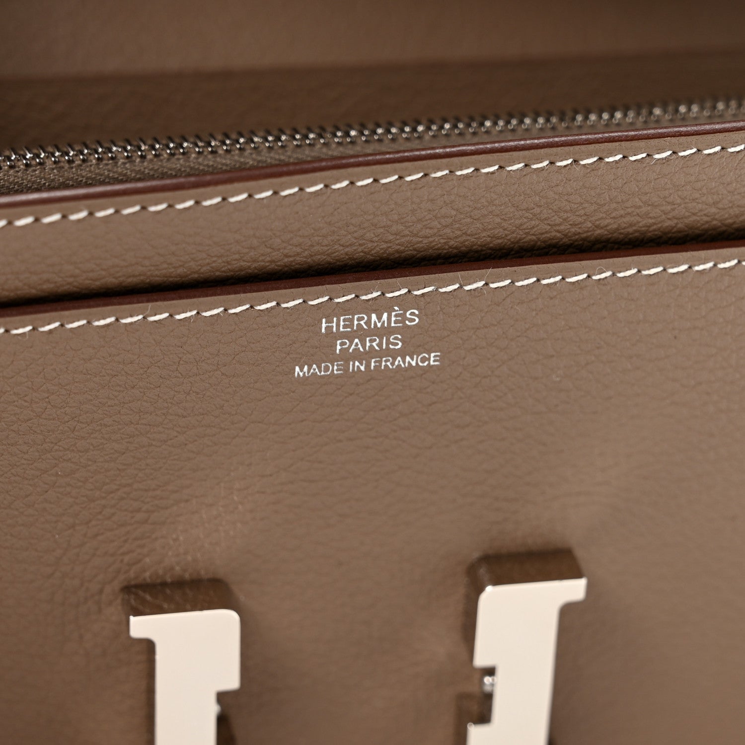 Hermes Evercolor Constance Wallet To Go Etoupe 6 of 11