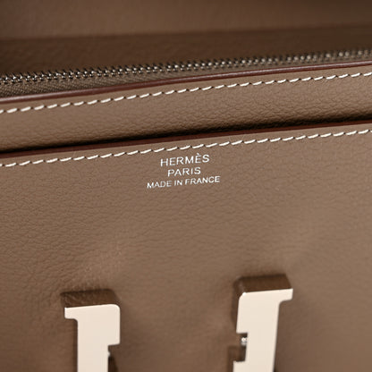 Hermes Evercolor Constance Wallet To Go Etoupe 6 of 11