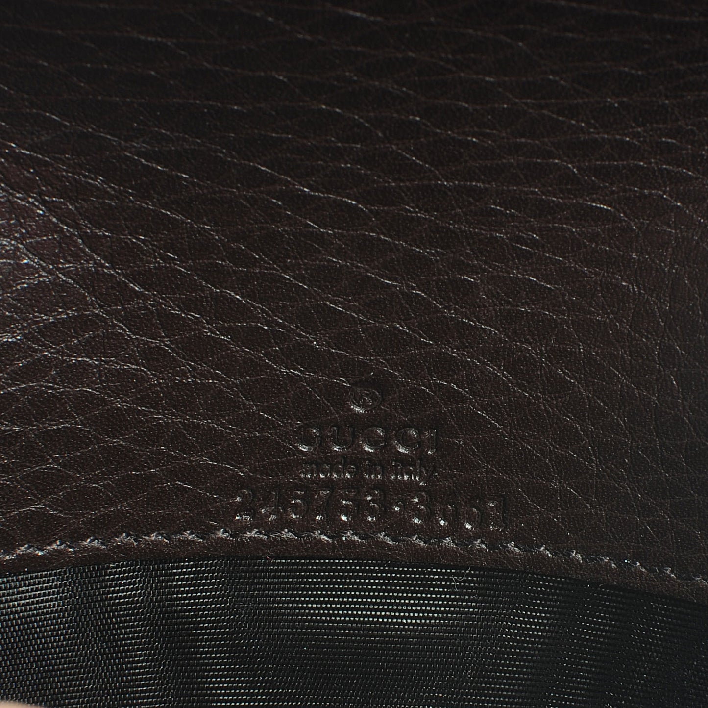 Leather Heritage Chain Wallet Chocolate Brown