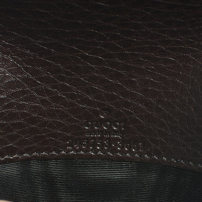 Gucci Leather Heritage Chain Wallet Chocolate Brown 7 of 7