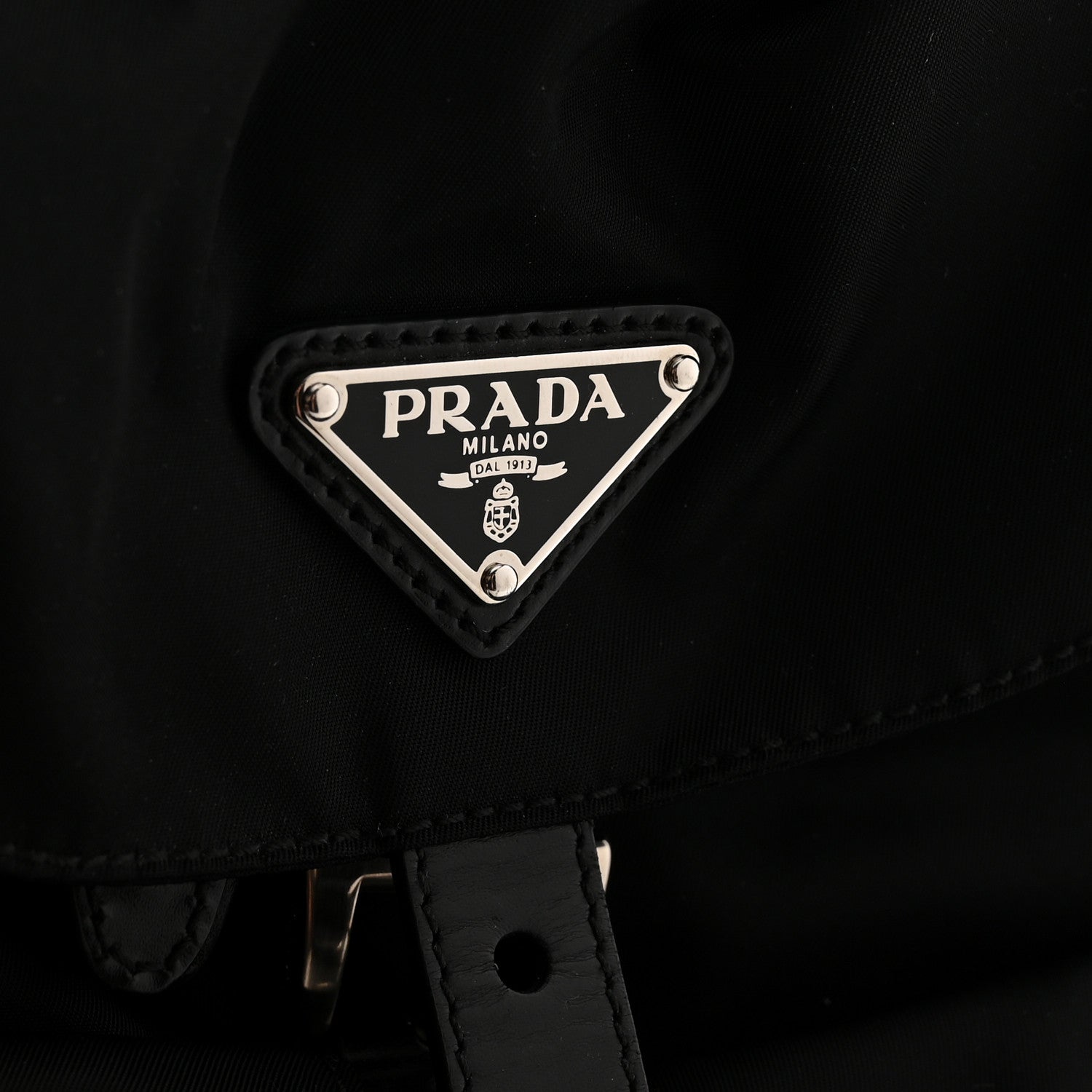 Prada Nylon Vela Small Backpack Black 6 of 10