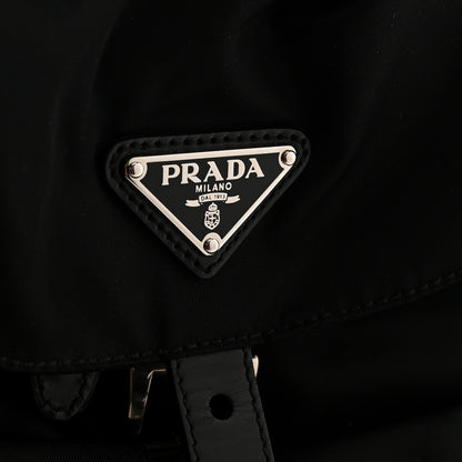 Prada Nylon Vela Small Backpack Black 6 of 10