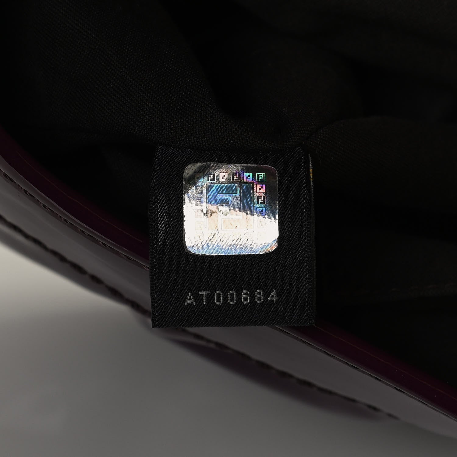 Fendi Patent B Bag Purple 8 of 11