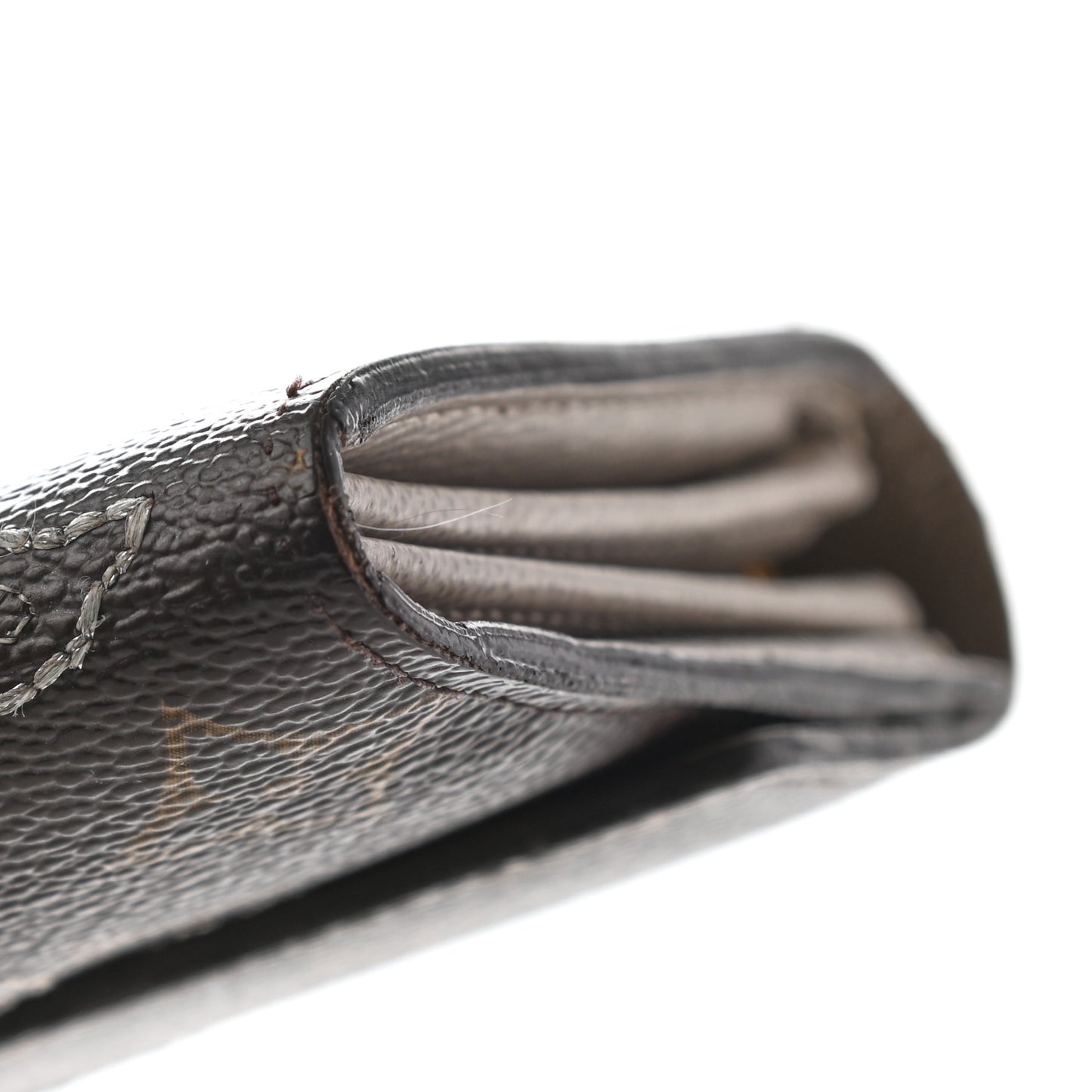 Monogram Dentelle Sarah Wallet Silver