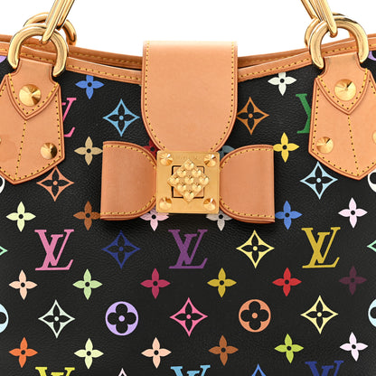 Louis Vuitton Monogram Multicolor Annie MM Black 8 of 10