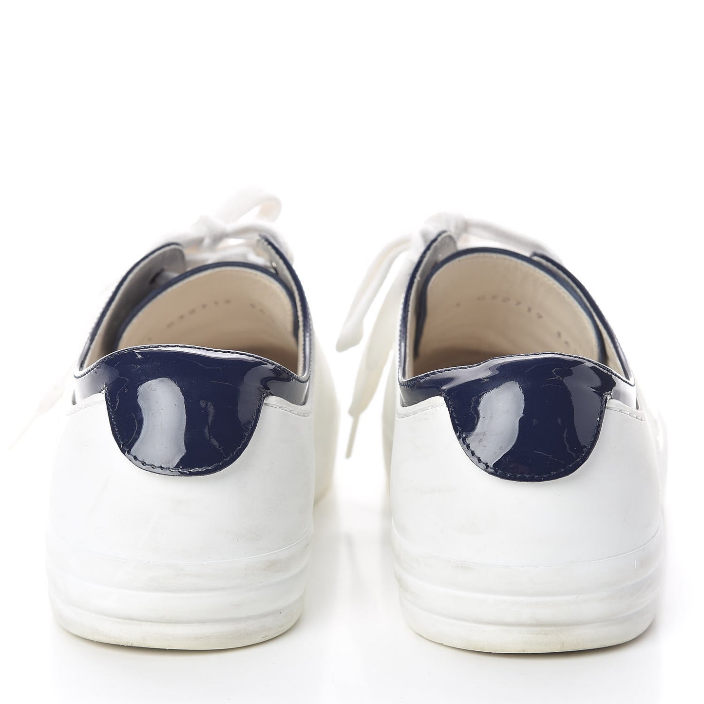 Patent CC Sneakers 36.5 Navy White