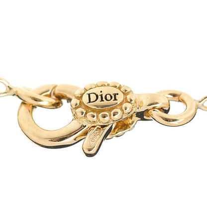 Christian Dior 18K Yellow Gold Diamond Mother of Pearl 3 Station Rose Des Vents Bracelet 3 of 6