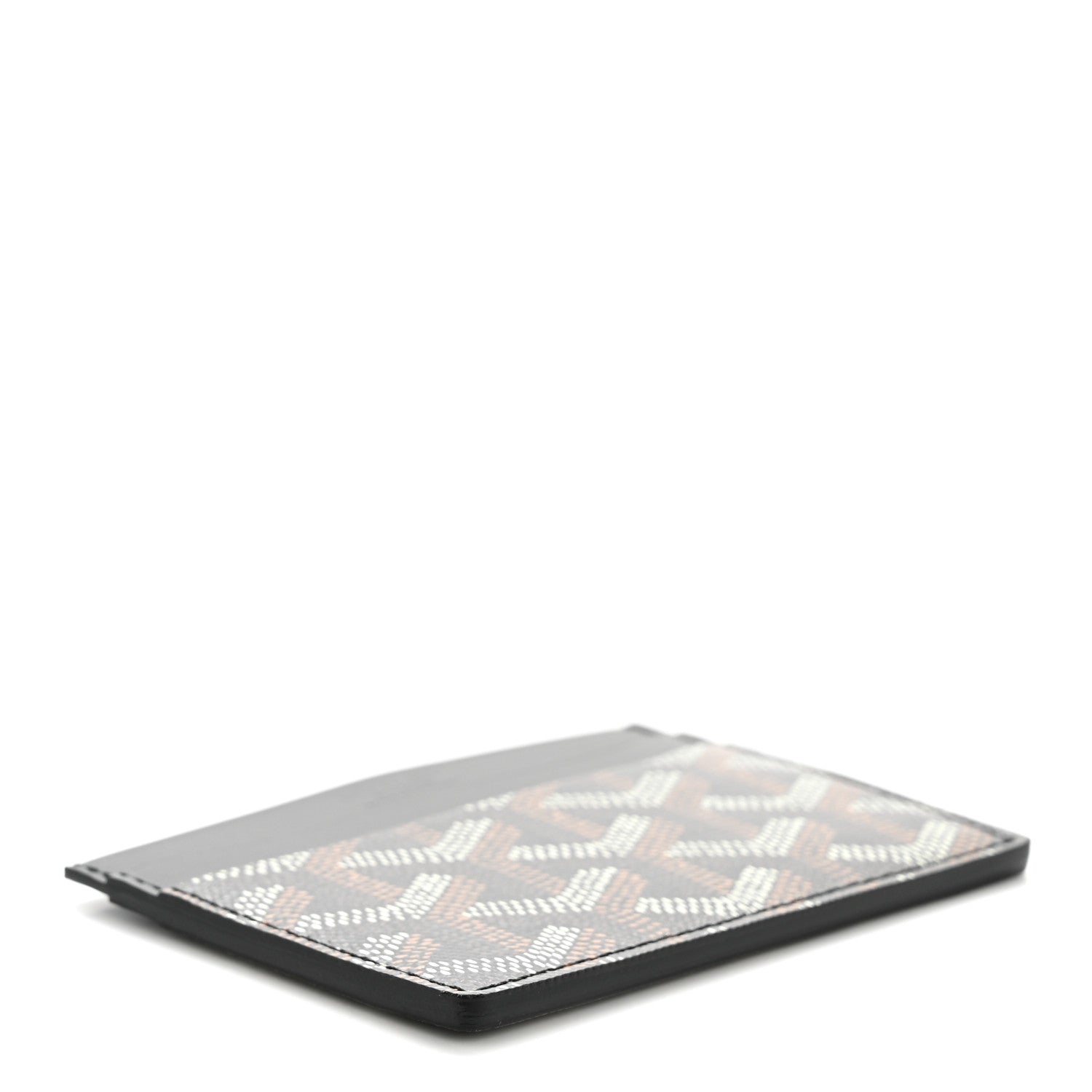 Goyard Goyardine Saint Sulpice Card Holder Black Black 4 of 8