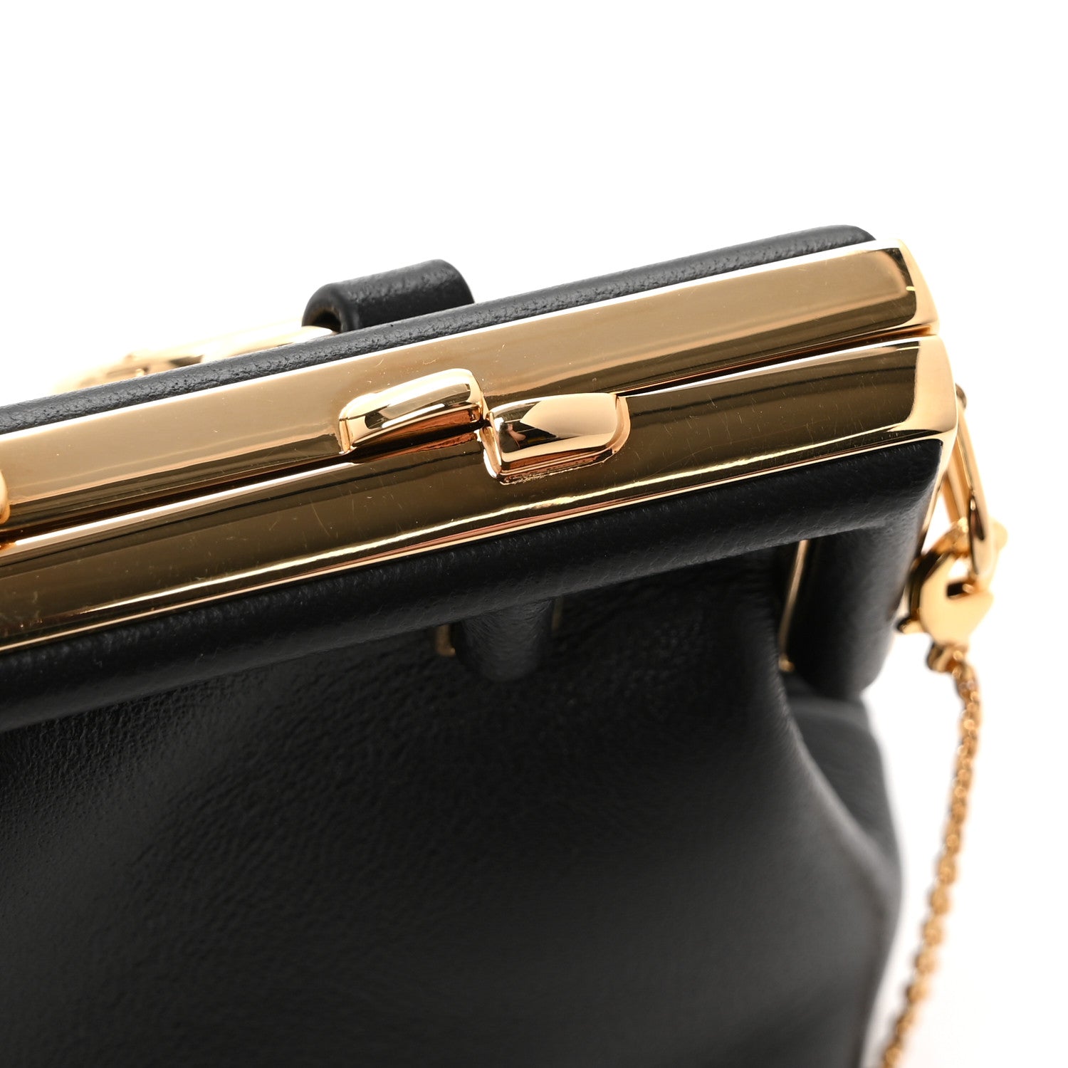 Fendi Shiny Nappa Nano Fendi First Bag Charm Black 11 of 11