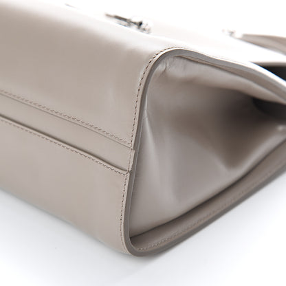 Chloe Shiny Calfskin Medium Annie Shoulder Bag Motty Grey 8 of 8