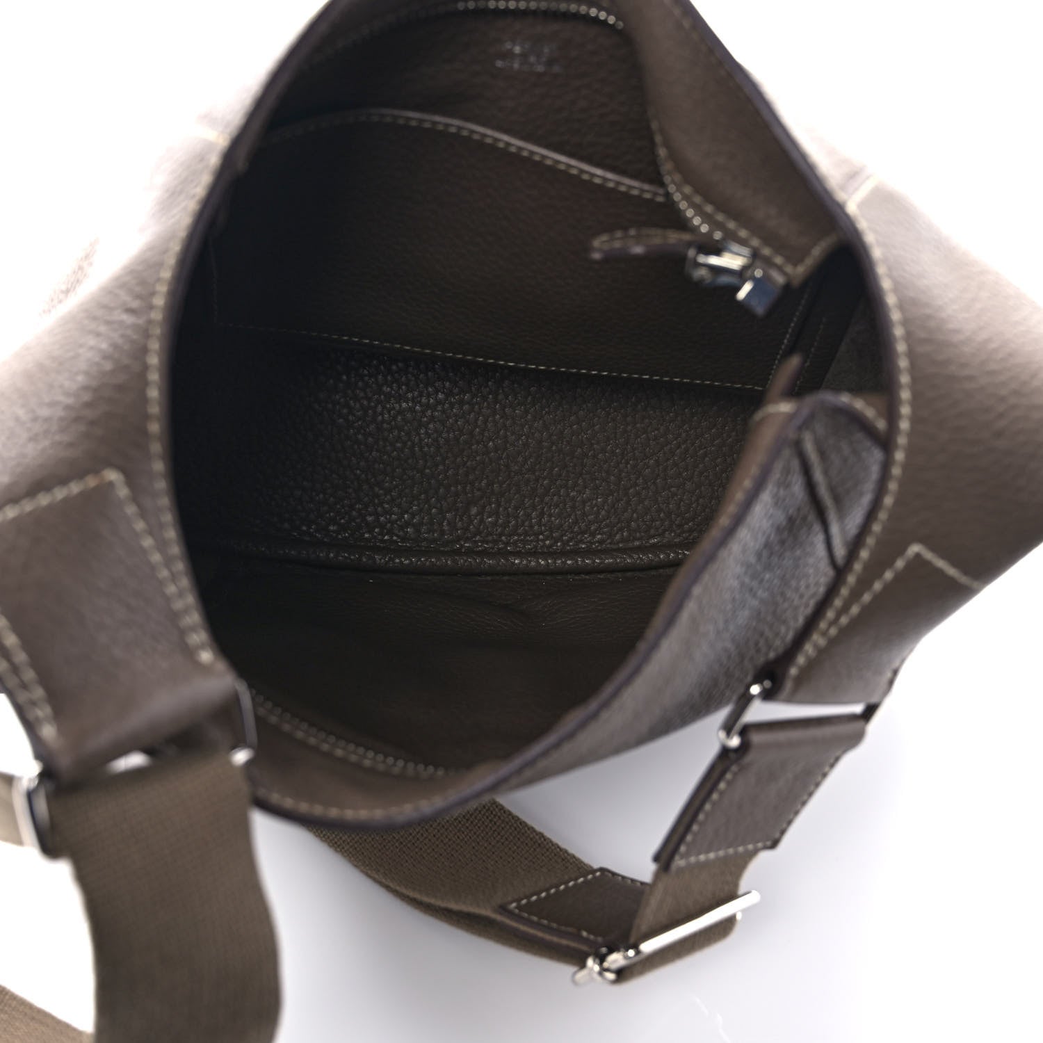 Hermes Taurillon Clemence Sac Good News PM Etoupe 5 of 10